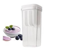 Yogurt Filter - Large Capacity with Ultra Fine Mesh | Filter | Transparent Square Strainer er Soy Milk, Cottage Cheese, , Rice, Tea & Coffee