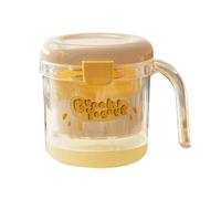 Yogurt Filter with Lid - Thick Yogurt with Fine Mesh | Homemade Curd Maker Kitchen Utensil for Young and Adult at Home