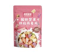 Yogurt Fruit Baked Cereal - 100g/3.53oz Chinese-style Fruit Granola - Nutritious breakfast, low sugar, porridge-like, contains dietary fiber, ready to eat straight from the bag, easy to share. (snjg)