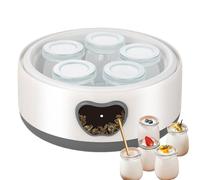 Yogurt Machine - Temperature Control Time Adjustable 1.2L Home Kitchen Appliances | Electric Yogurt Machine - for Kitchen Home Healthy Food Breakfast Snack Diet