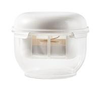 Yogurt Machine - Veripine With Container | Filter For Artisan Yogurt | With Transparent Lid, Practical Tool For Sifting Fresh Milk, Preparing Creamy And Sav Yogurt