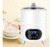 Yogurt Maker, Automatic Fermentation Machine 8L with Precise Temperature Control, Uniform Heating for Greek Yogurt, Natto, and Fruit Vinegar