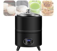 Yogurt Maker Machine 12L, Stainless Steel Fermenter with LED Touch Control, Time and Temperature Settings for Homemade Yogurt, Sourdough, and Fruit Salad