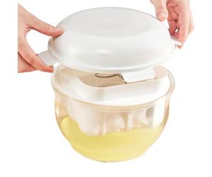 Yogurt Maker Machine - 8.07x6.3 Inch, Stainless Steel Nylon Filter, Greek Style Food Prep | Large Capacity Container Professional Whey Separator Kitchen Crucial Special Holiday Gift Idea Item