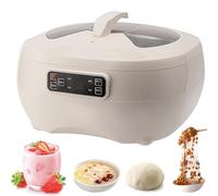 Yogurt Maker, Stainless Steel, Adjustable Temperature, Automatic with LCD Display, Smart Panel, Ideal for Health-Conscious Users