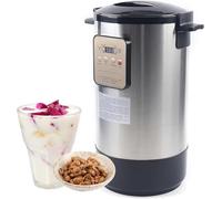 Yogurt Maker, Stainless Steel Fermentation Machine, 12L Automatic for Home Kitchen, Makes Enzymes, Rice Wine, Dough, Fruit Vinegar