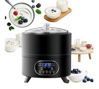 Yogurt Maker Stainless Steel Fermentation Machine, 360° Constant Temperature for Greek Yogurt and Fruit Vinegar, 8L Capacity