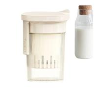 Yogurt Maker Strainer,Multipurpose Cheese Yogurt Strainer with Lid - Small Whey Separator Tool with Fine Mesh Bag Press Kitchen Gadgets for Coffee Home Women