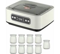 Yogurt Maker with 9 Cups, Household Small Kitchen Appliances, DIY Ice Cream Pudding Maker Automatic Yogurt Machine