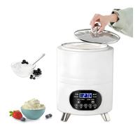 Yogurt Maker with Precise Temperature Control, 360° Constant Fermentation for Greek Yogurt, Sourdough, Natto - Ideal for Food Trucks and Meal Prep, 8L Capacity