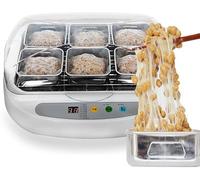 Yogurt Natto Machine, Automatic Natto Fermenter Maker, 3.5L Stainless Steel Cooker with Smart Panel Control, Natto Fermenter Maker for Yogurt, Tempeh, Pickled Vegetables.