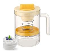 Yogurt Strainer - 14.5x11.6x18.7cm,Yogurt Maker Strainer with Lid | Cheese Press Filter | Stainless Steel Food Strainers for Homemade Cheese Yogurts Salad Dressings | Reusable Kitchen Tool