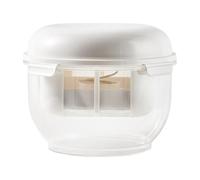 Yogurt Strainer - Filter Container With Transparent Lid, Strainer For Cheese Making, Nut Milk Sieve, Kitchen Fermentation Accessory | Homemade Yogurt Y