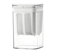 Yogurt Strainer Set with Fine Mesh Sieve and Transparent Storage Box for Making Dairy Treats Separating Whey from Milk Suitable for Home Cooking, 1100 Ml 10.8 × 9 × 17.6 Cm 420 G