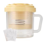 Yogurt Strainer, Yogurt Strainer with Ultra Fine Mesh | Multifunctional Reusable Household Device for Making Homemade Food, Juice, Cheese and Home Cooking