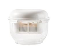 Yogurt Whey Separator - Transparent Reusable Kitchen Filter, Detachable Yogurt Strainer Container, Durable Food-Safe Gadget, Multi-Purpose Cooking Tool, Easy Cleaning | Practical Appliance for Yogurts