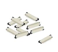 Yohii FPC/FFC Ribbon Cable Connectors 15 Pin 1.0mm Pitch Single Row Bottom Port Flat Socket Connector - 10pcs