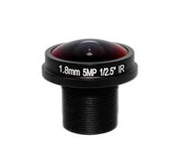 Yohii HD fisheye CCTV Lens 5MP 1.8mm/0.07 Inch Mount 1/2.5 F2.0 180 Degree for Video Surveillance Camera CCTV Lenses