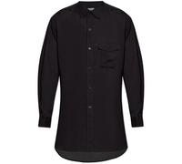 Yohji Yamamoto layered-collar shirt - Black 3-4-5