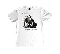 Yohji's Tees Madness One Step Beyond... Men's White T-Shirt S-XXXL (Medium)