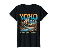 Yoho National Park Value Graphic T-Shirt, Women, Black, M