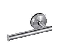 YOHOM Suction Cup Toilet Paper Holder No Drill Wall Mount Stainless Steel Tissue Roll Holder Strong Waterproof Bathroom Toilet Paper Holders,Brushed Finish, 1 PCS