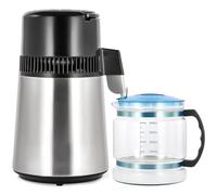 Yoidesu 1 Gallon /4L Water Container for Distiller, Replacement Distilled Water Bottle Jug Water Carafe Portable Plastic Gallon Pot Water Canteen for Coun for Top Water Distiller Filter