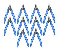 Yoidesu 10pcs Diagonal Pliers, Comfortable Soft Grip Automatic Rebound Function Side Cutting Pliers Wire Cutter Trimming Tool for Prune