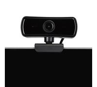 Yoidesu 143 Webcam, 4K PC Camera USB DriveFree Webcast and Builtin Microphone Adjustable Web Camera for Online Teaching, Video Meeting, Remote Work (Black)