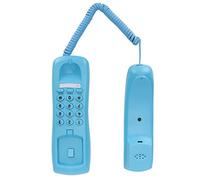 Yoidesu Desktop Line Telephone, KX-T628 Wall Desktop Corded Phone Landline Telephone with Mute Pause Redial Function for Office Home Hotel(blue)