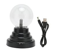 Yoidesu Plasma Ball, 3 InchTouch Sensitive Electrostatic Neutralization Decorative Electric Ball, Static Lighting Ball Lamp Fit for Home Party(3 Inch)