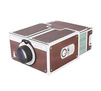 Yoidesu Projector,Smart Phone Projector,Mini DIY Home Portable Smart Mobile Phone Projector 8x image magnification,Super Easy to install