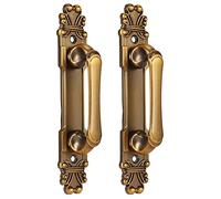 Yoiimiya 2Pcs Antique Metal Retro Style Door Handle, Pull Handle for Cupboard Drawer, Zinc Alloy, 165mm
