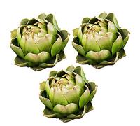 Yoiimiya 3Pcs Green Artichoke Plastic Flower Artichoke Wedding Party Table Decoration