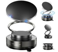 YOIOKQII Vacuum Magnetic Suction Phone Holder, 360° Adjustable Magnetic Phone Holder,for Car/Home/Smooth Surface Foldable and Retractable Hands-Free Suction Cup Phone Mount