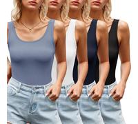 YOIOWVY 4 Pack Basic Tank Tops for Women