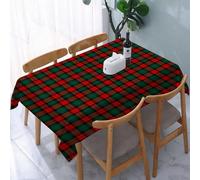 YOIUE Tablecloth,Table Cloth for Rectangle,Tartan traditional checkered british fabric seamless pattern,Wrinkle Resistant Decorative Table Cover for Kitchen Dining Parties Picnic 54 x 72 in
