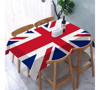 YOIUE Tablecloth,Table Cloth for Rectangle,Union Jack, traditional traditional flag United Kingdom modern British,Wrinkle Resistant Decorative Table Cover for Kitchen Dining Parties Picnic 54 x 72 in