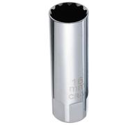 YoiYee 16mm Thin Wall Spark Plug Socket, 12-Point, 3/8" Drive - Compatible with BMW, Mini, Nissan, Mercedes Engines