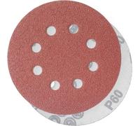 YoiYee 60 Grit Sanding Discs Pads, 8 Holes, 125mm/5-inch Hook and Loop Quick Change Sandpaper Sheet for Random Orbital Sander, 20 Pack