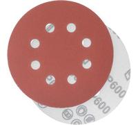 YoiYee 600 Grit Sanding Discs Pads, 8 Holes, 125mm/5-inch Hook and Loop Quick Change Sandpaper Sheet for Random Orbital Sander, 20 Pack