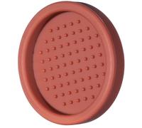 YoiYee Coffee Tamper Mat, Round Brown Silicone, for 49mm 51mm 53mm 57mm 58mm Tamper, Non-Slip Espresso Tamping Station, Barista Tool