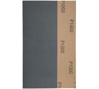 YoiYee Wet & Dry Sanding Paper Sheets, 230 X 93 mm, Grit Size: 1000, Silicon Carbide Abrasive, Waterproof Backing Paper, Pack of 10