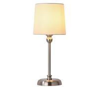 YOIZO Table Lamp Rechargeable Cordless | 6000mAh Battery Operated LED Lamps, Touch Control Stepless Dimmable with Brightness Memory, Portable Bedside Lamp for Living Room/Bedroom/Patio (Nickel)