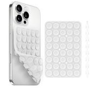 Yojaro Silicone Suction Cup Phone Case Mount, Double Sided Hands-Free Strong Grip Holder for Selfies and Videos, Translucent Stand for iPhone and Android