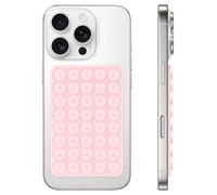 Yojaro Silicone Suction Phone Case Mount, Non Slip Suction Cup Holder for Selfies and Videos, Light Pink