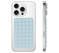 Yojaro Silicone Suction Phone Case Mount, Non Slip Suction Cup Phone Mount, Phone Accessories Holder for Selfies and Videos, Silicon Adhesive Phone Stand Sticky for Cell Phone Light Blue