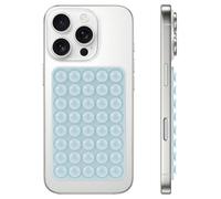 Yojaro Silicone Suction Phone Case Mount, Non Slip Suction Cup Phone Mount, Phone Accessories Holder for Selfies and Videos, Silicon Adhesive Phone Stand Sticky for Cell Phone Light Blue