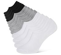 YOJOOM Mens No Show Trainer Socks 6-9/9-12 Invisible Socks for Men Low Cut Socks Non-Slip Silicone Stripes Mens Trainer Socks