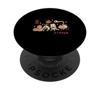 Yokai Food Fest | Japanese Sushi Monster Art PopSockets Adhesive PopGrip